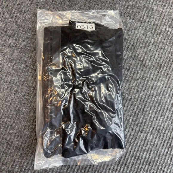 Jordan Taylor Black Textured Cover Up V Neck Shirt Beach Women's Medium - Picture 8 of 8